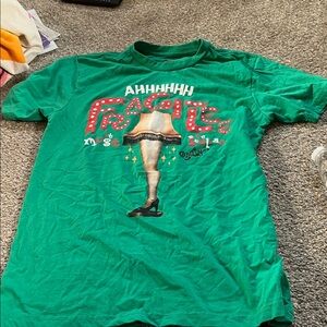 Green Graphic T-Shirt with Fun Print